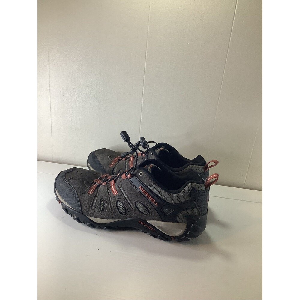 Merrell Crosslander Vent Low Hiking Shoes Mens Size 11 J343406C Granite Red